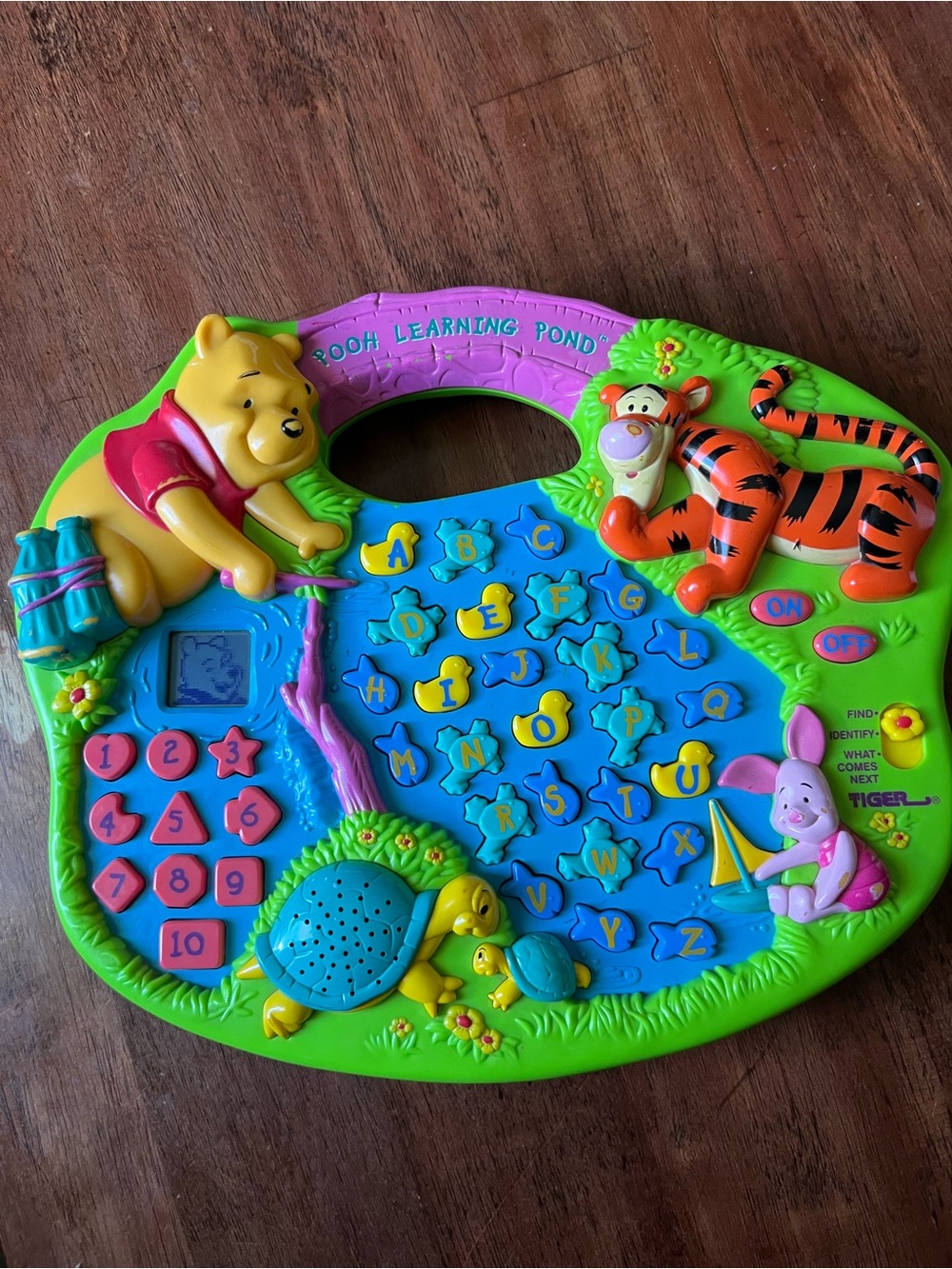 Winnie the Pooh Learning Pond Interactive Alphabet Toy - Multicolor